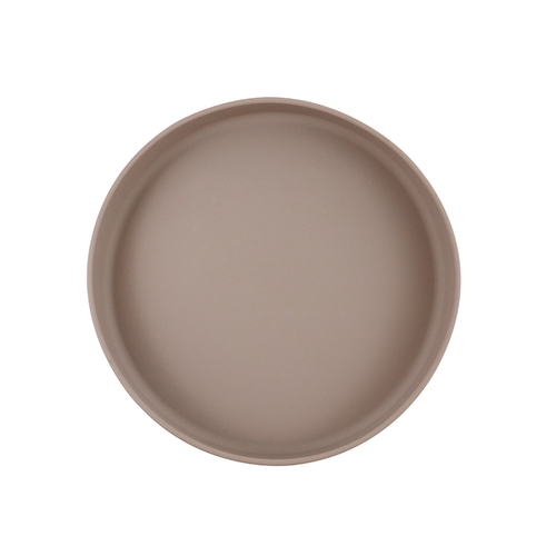 ChoO Assiette en Silicone avec Ventouse Aria Camel