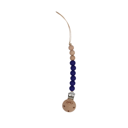 ChoO Attache Sucette Indigo