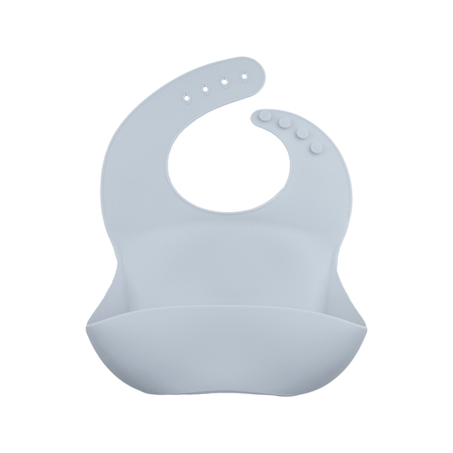 ChoO Bavoir en silicone avec Poche Silky