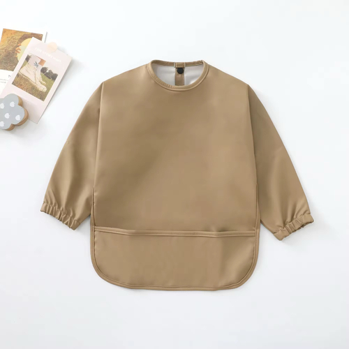 ChoO Bavoir Manches Longues Archy Camel