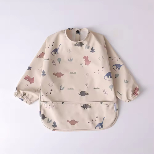 ChoO Bavoir Manches Longues Archy Dino