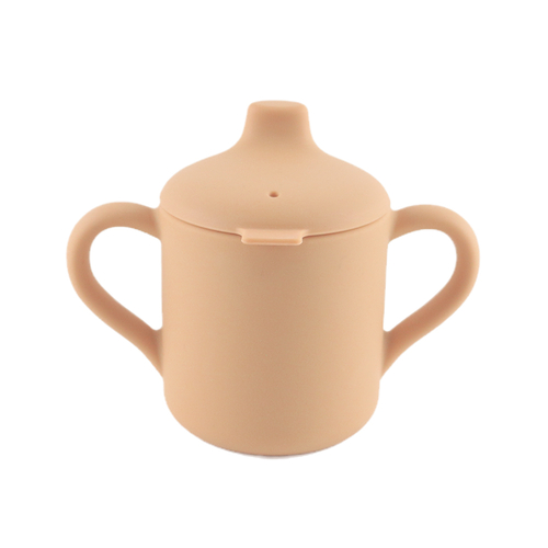 ChoO Tasse d'apprentissage en Silicone Roger Abricot