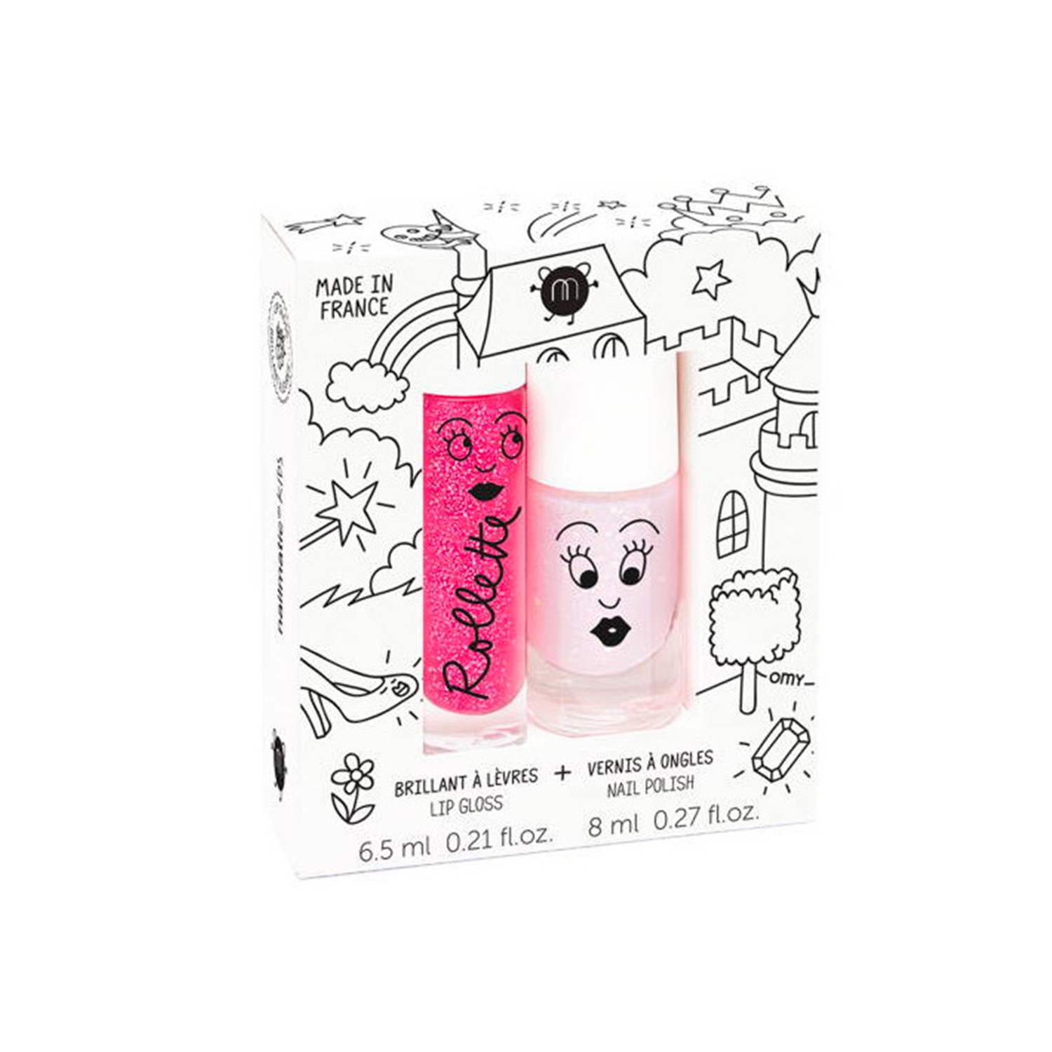 Coffret vernis et brillant à lèvres Nailmatic