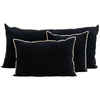 Coussin Chennai Noir 40 x 60 Haomy