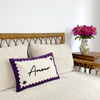 Coussin Influence Amour Violet Opjet