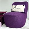 Coussin Influence Amour Violet Opjet