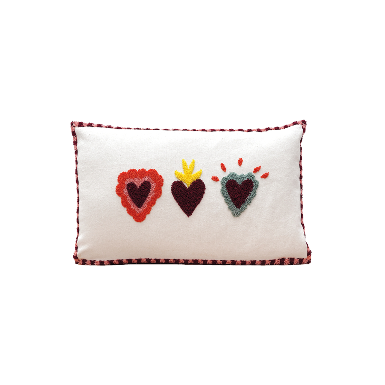 Coussin Influence Ex Voto Rouge Opjet