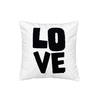 Coussin Influence Love Blanc Opjet