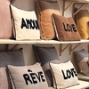 Coussin Love à bouclette Opjet