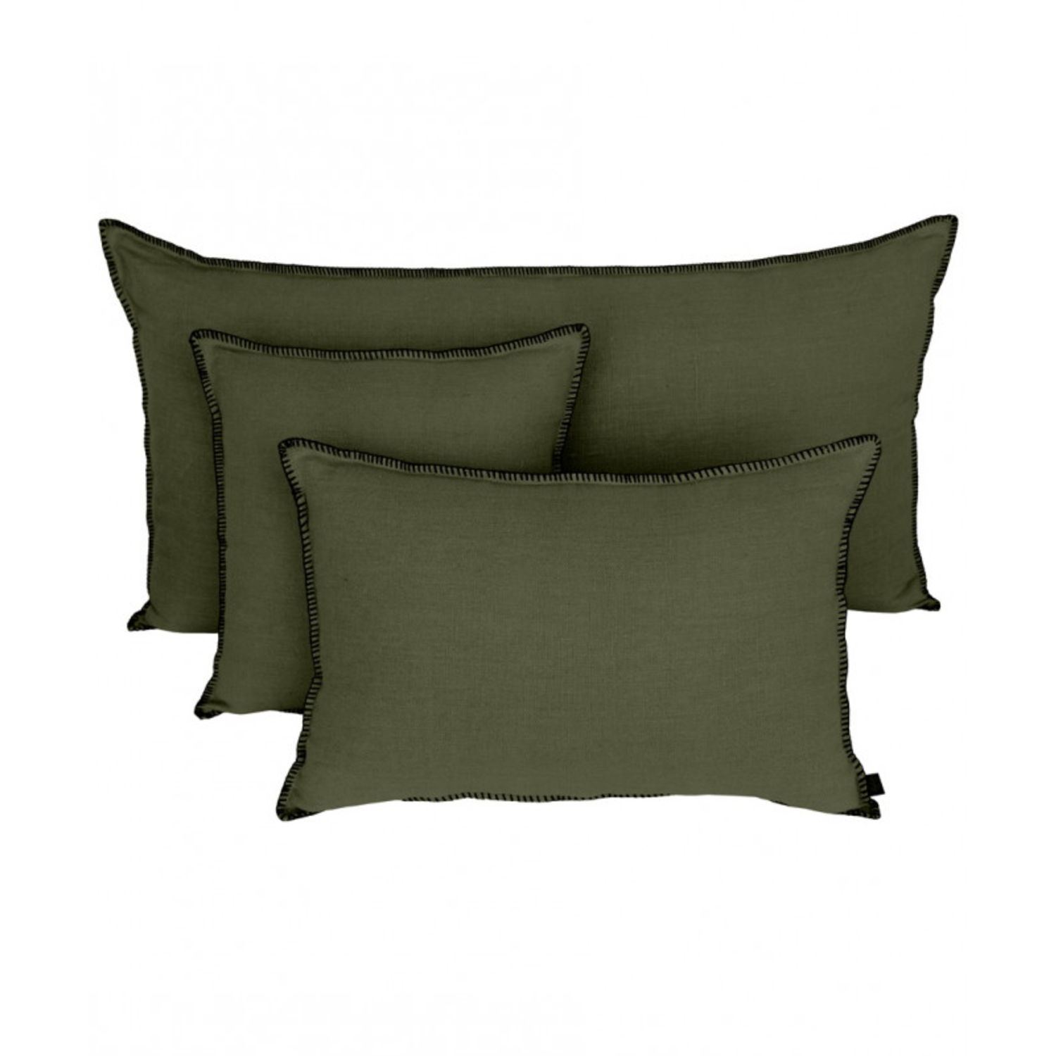 Coussin Mansa Kaki Harmony