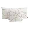 Coussin Marbella Blanc 55 x 110 Haomy