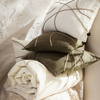 Coussin Marbella Blanc 55 x 110 Haomy