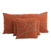 Coussin Marbella Brique 55 x 110 Haomy