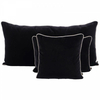 Coussin New Delhi Noir 55 x 110 Haomy