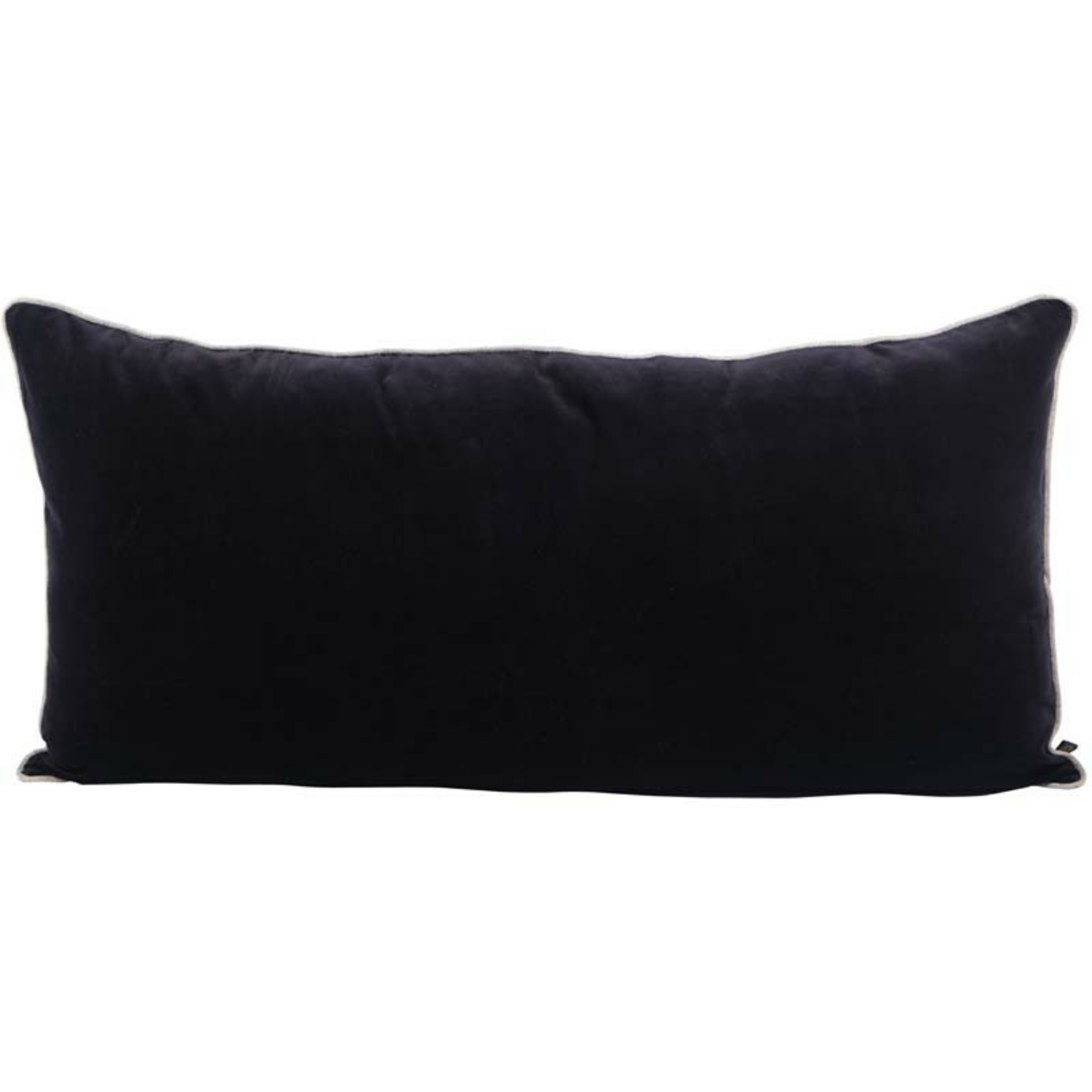 Coussin New Delhi Noir 55 x 110 Haomy