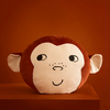 Coussin Singe en Velours Nobodinoz