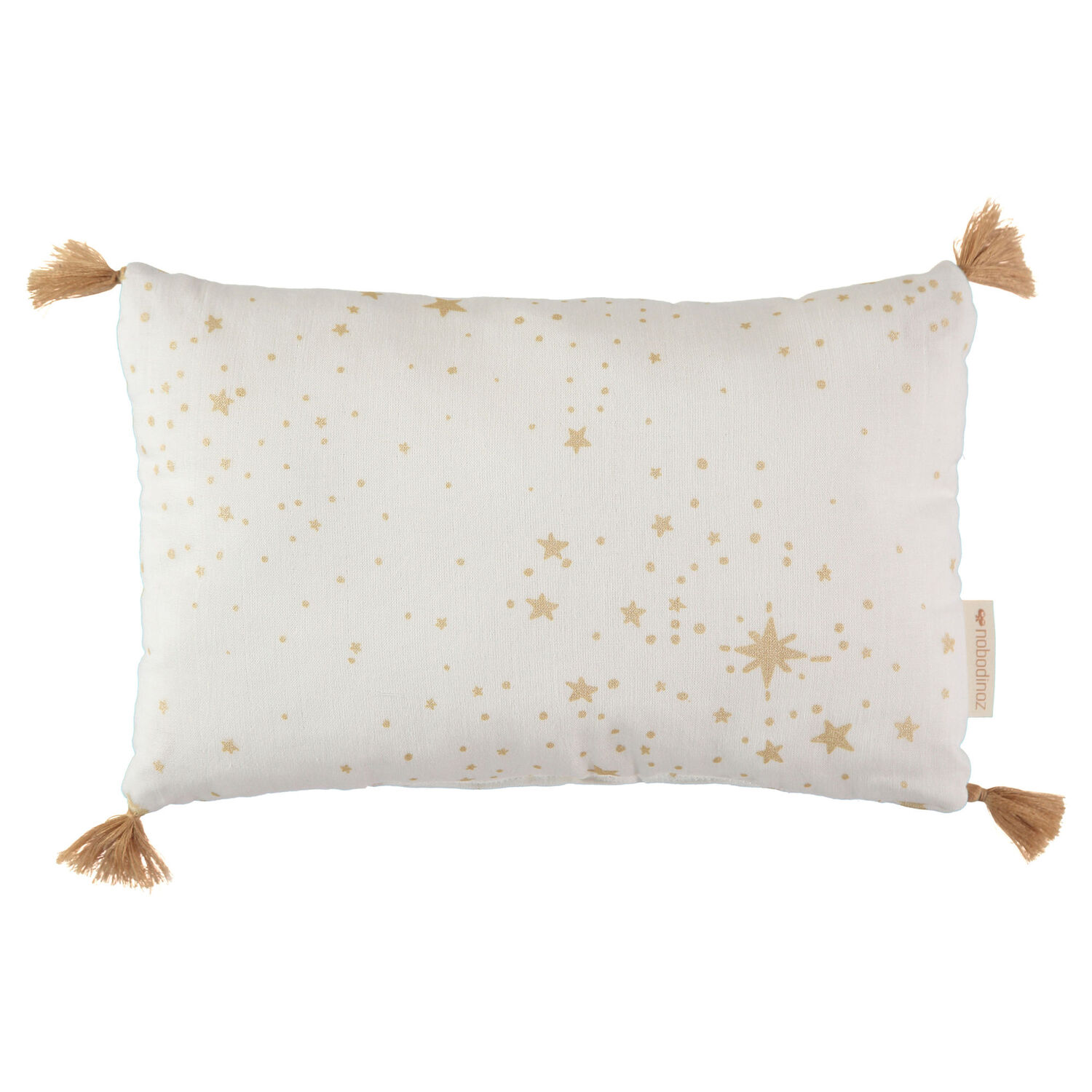 Coussin Sublim Gold Stella / White Nobodinoz