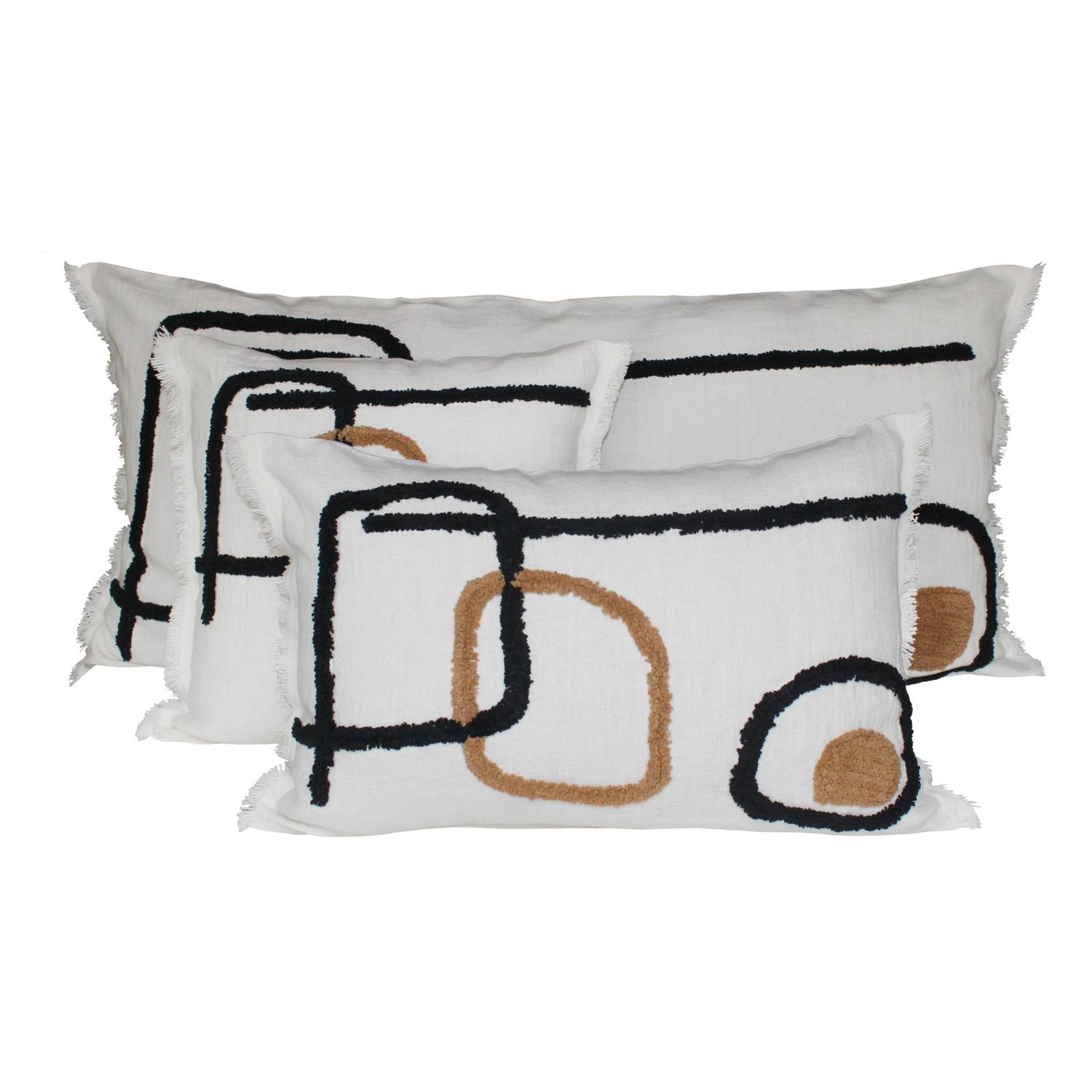 Coussin Tikri Ivoire Harmony