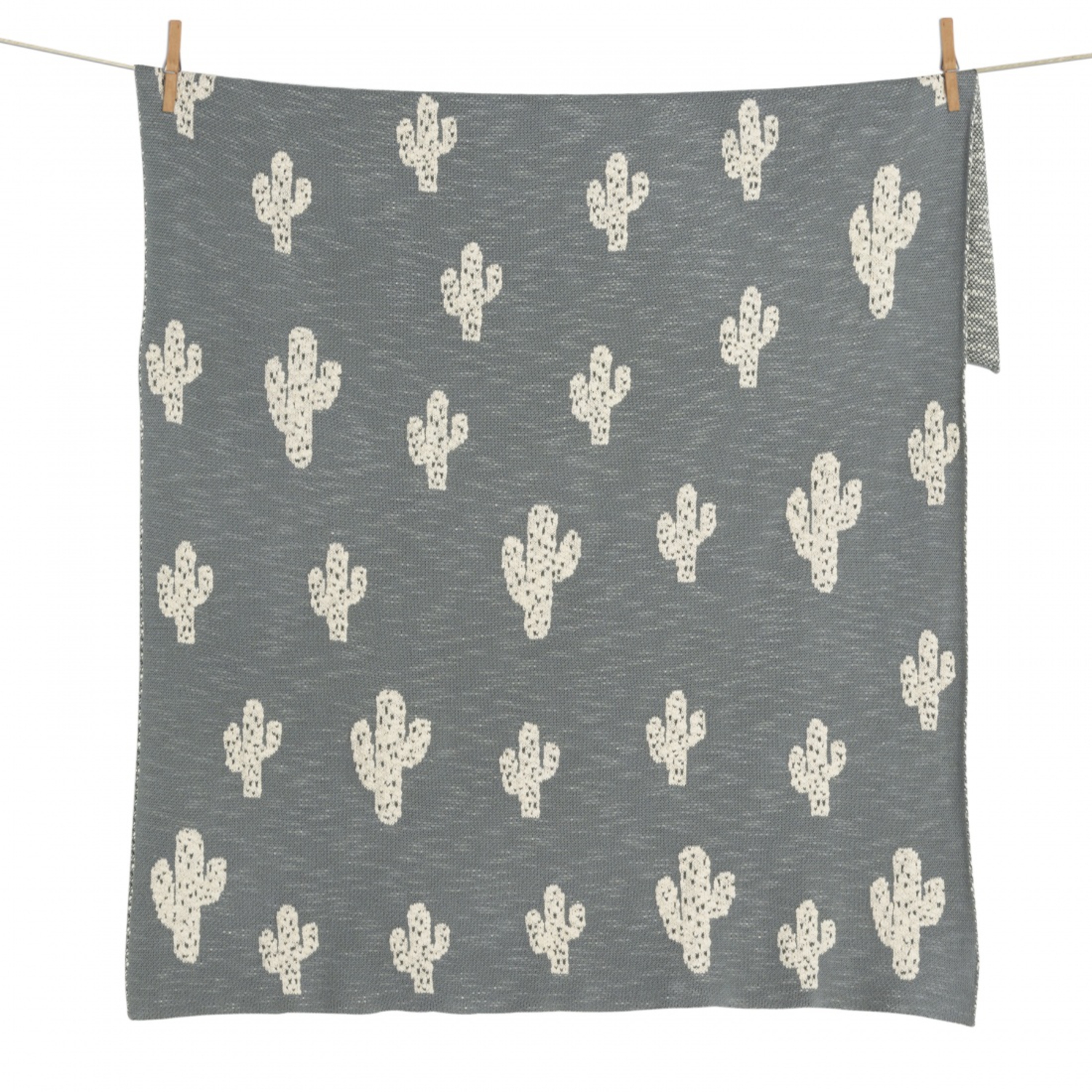Couverture Cactus Tricot (80 x 65 cm) Quax