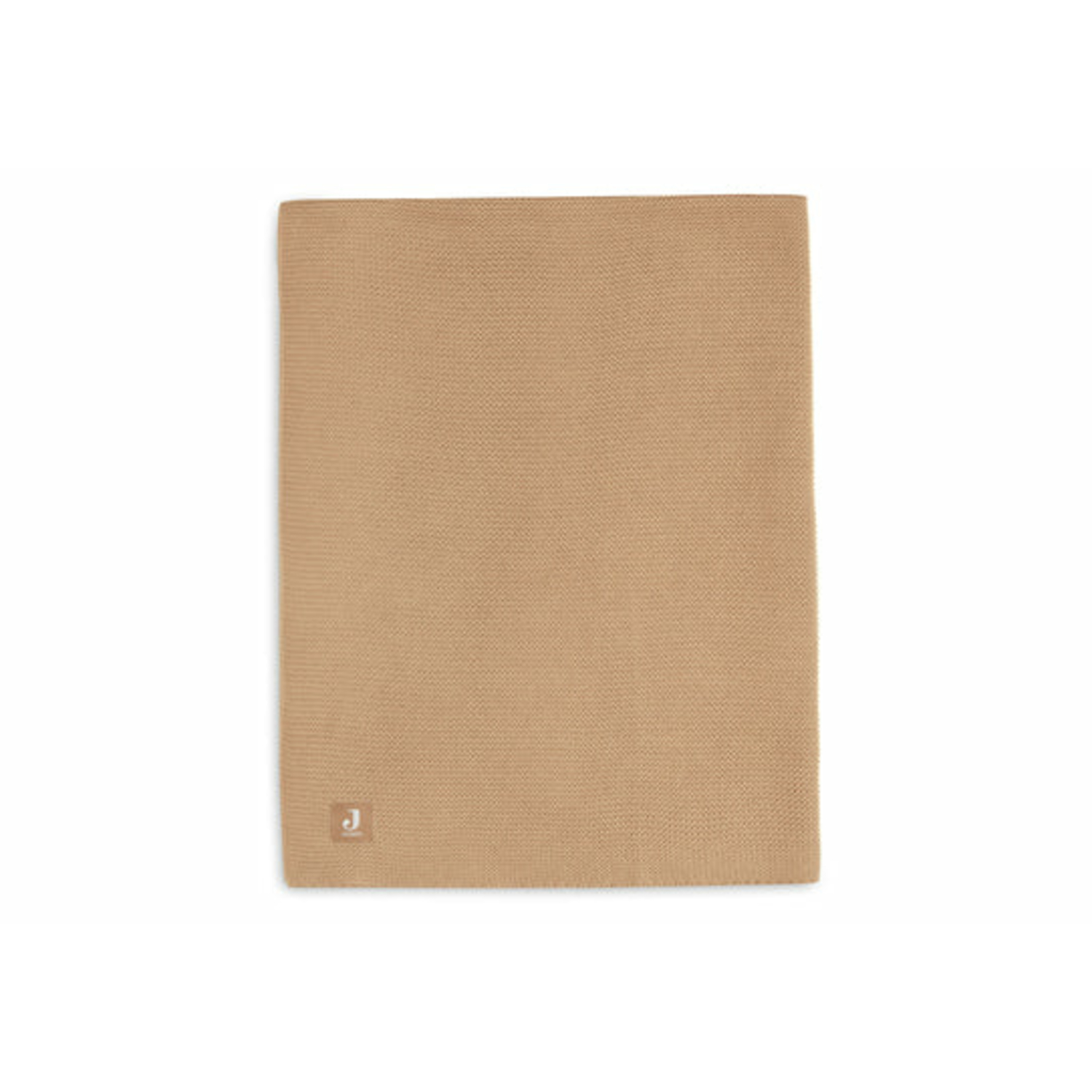 Couverture de berceau Basic (75 x 100 cm) Biscuit Jollein
