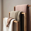 Couverture de berceau Basic and Teddy (75 x 100 cm) Wild Rose Jollein