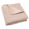 Couverture de berceau Basic and Teddy (75 x 100 cm) Wild Rose Jollein
