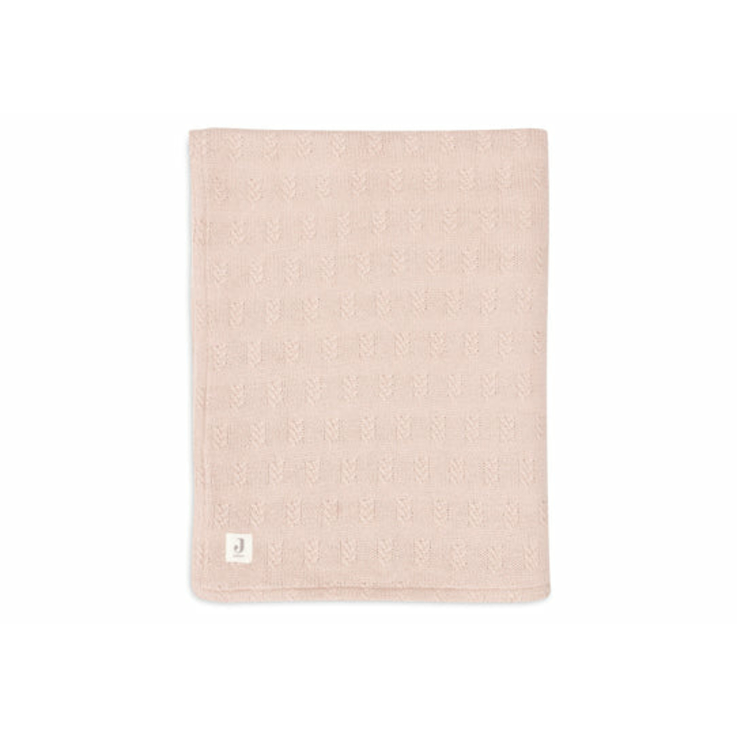 Couverture de berceau Grain and Teddy (75 x 100 cm) Wild Rose Jollein