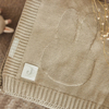 Couverture de berceau Miffy (100 x 150 cm) Olive Green Jollein