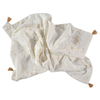 Couverture d'été Treasure Gold Stella / White Nobodinoz