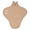 Couverture portefeuille Bear Boucle Biscuit Jollein