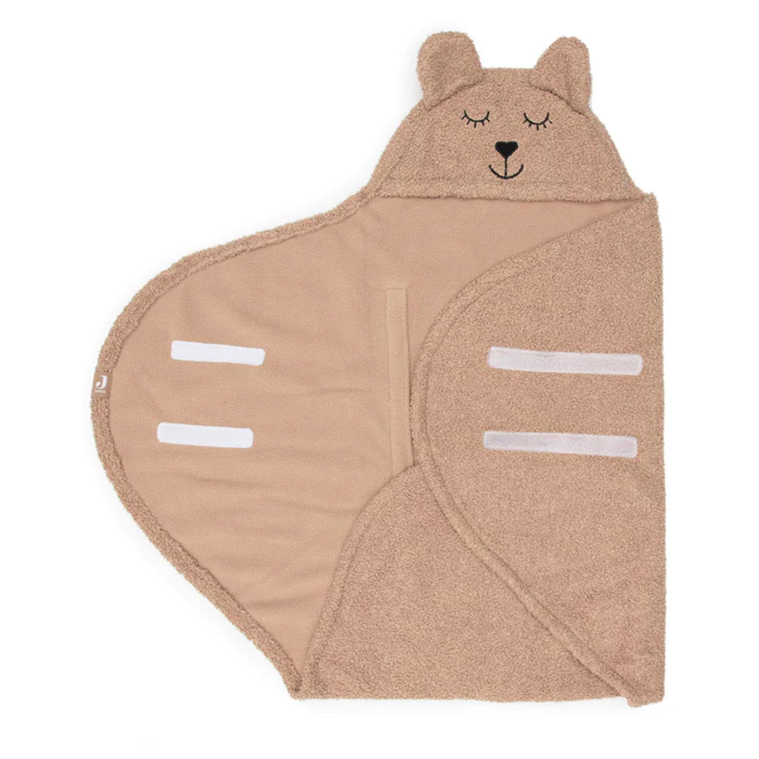 Couverture portefeuille Bear Boucle Biscuit Jollein