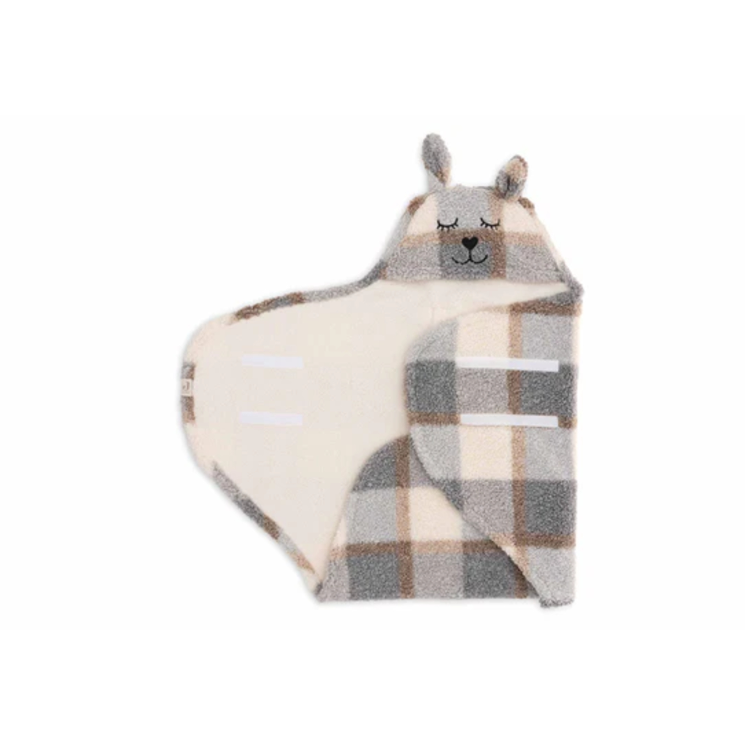 Couverture portefeuille Bunny Check Boucle Jollein