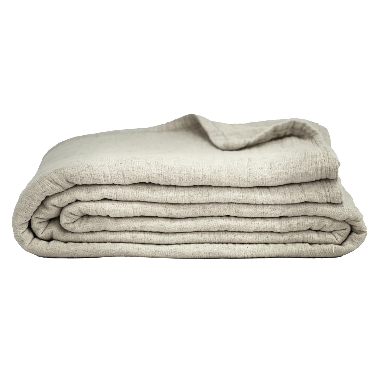 Couvre lit Lineo 180 x 260cm Naturel Haomy