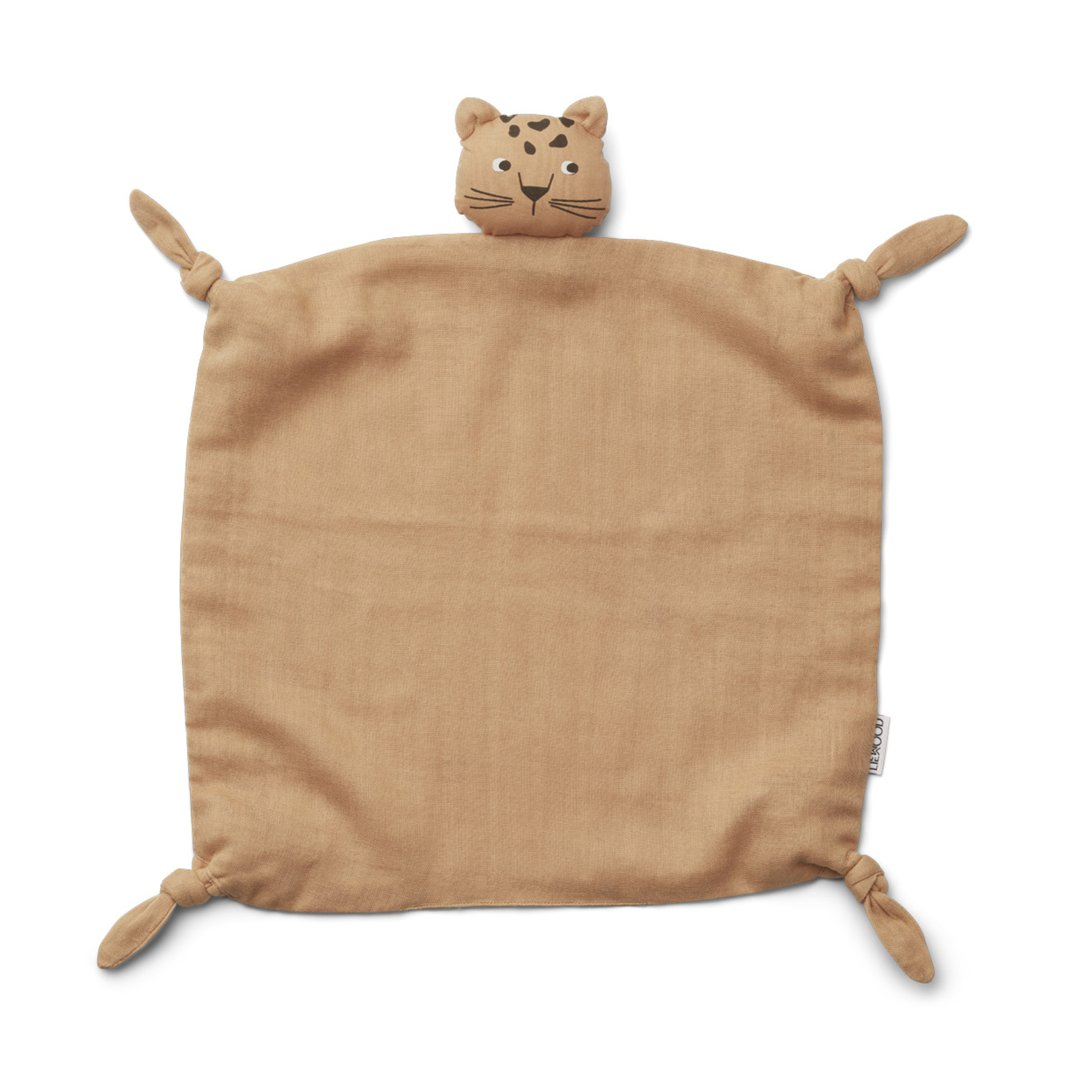 Doudou Agnete Léopard Abricot Liewood