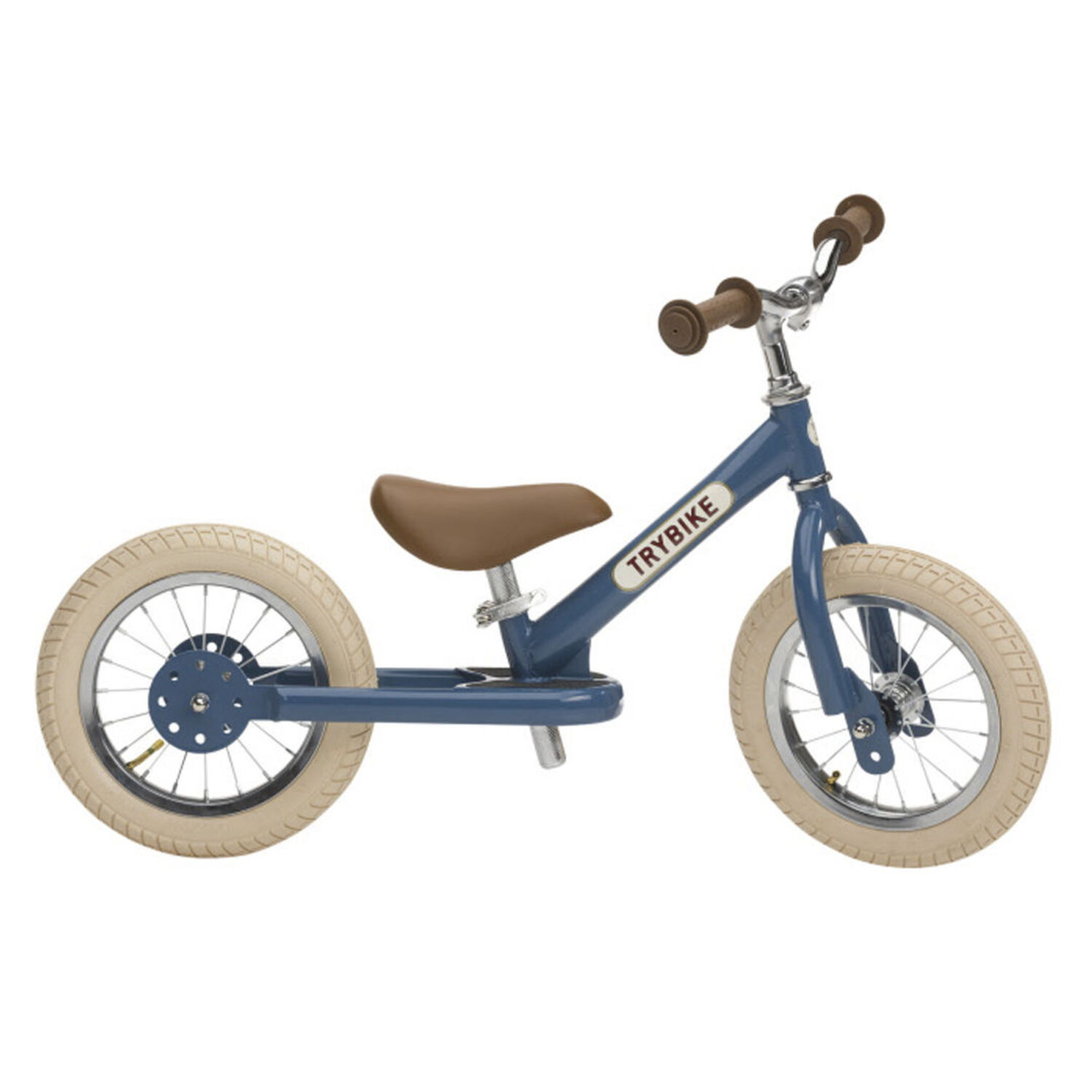 Draisienne Acier Bleue Pétrole - Trybike Trybike