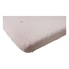Drap housse en gaze de coton Calamine Rose (60 x 120 cm) Garbo and Friends