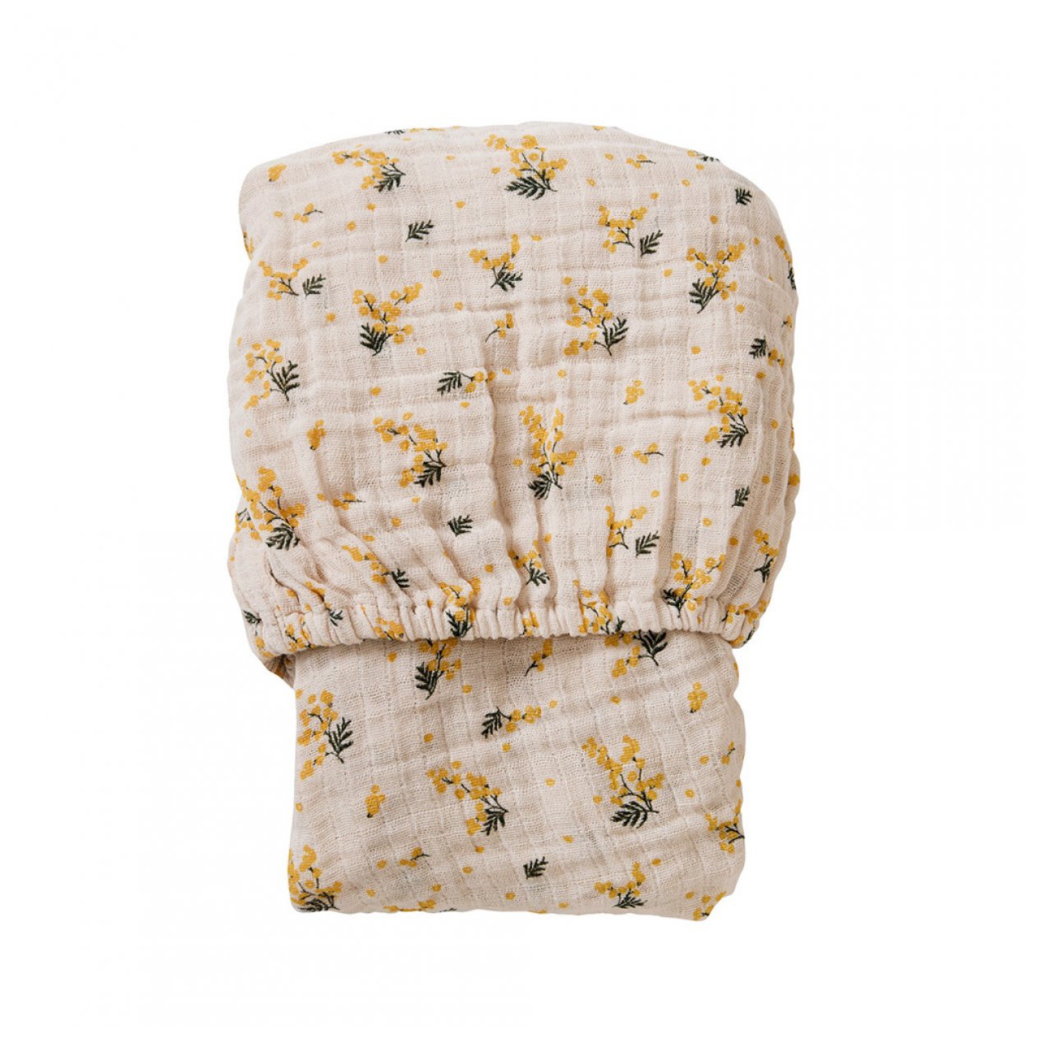 Drap housse en gaze de coton Mimosa (60 x 120 cm) Garbo and Friends