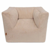Fauteuil en velours côtelé Corduroy Naturel Jollein