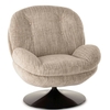 Fauteuil Memento pivotant Beige Chiné Athezza