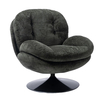 Fauteuil Memento pivotant Kaki Athezza