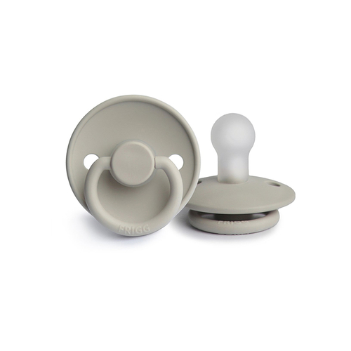 Frigg Tétine Classic silicone Silver 0-6 mois
