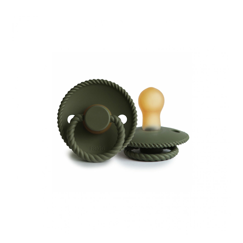 Frigg Tétine Rope silicone Vert Olive