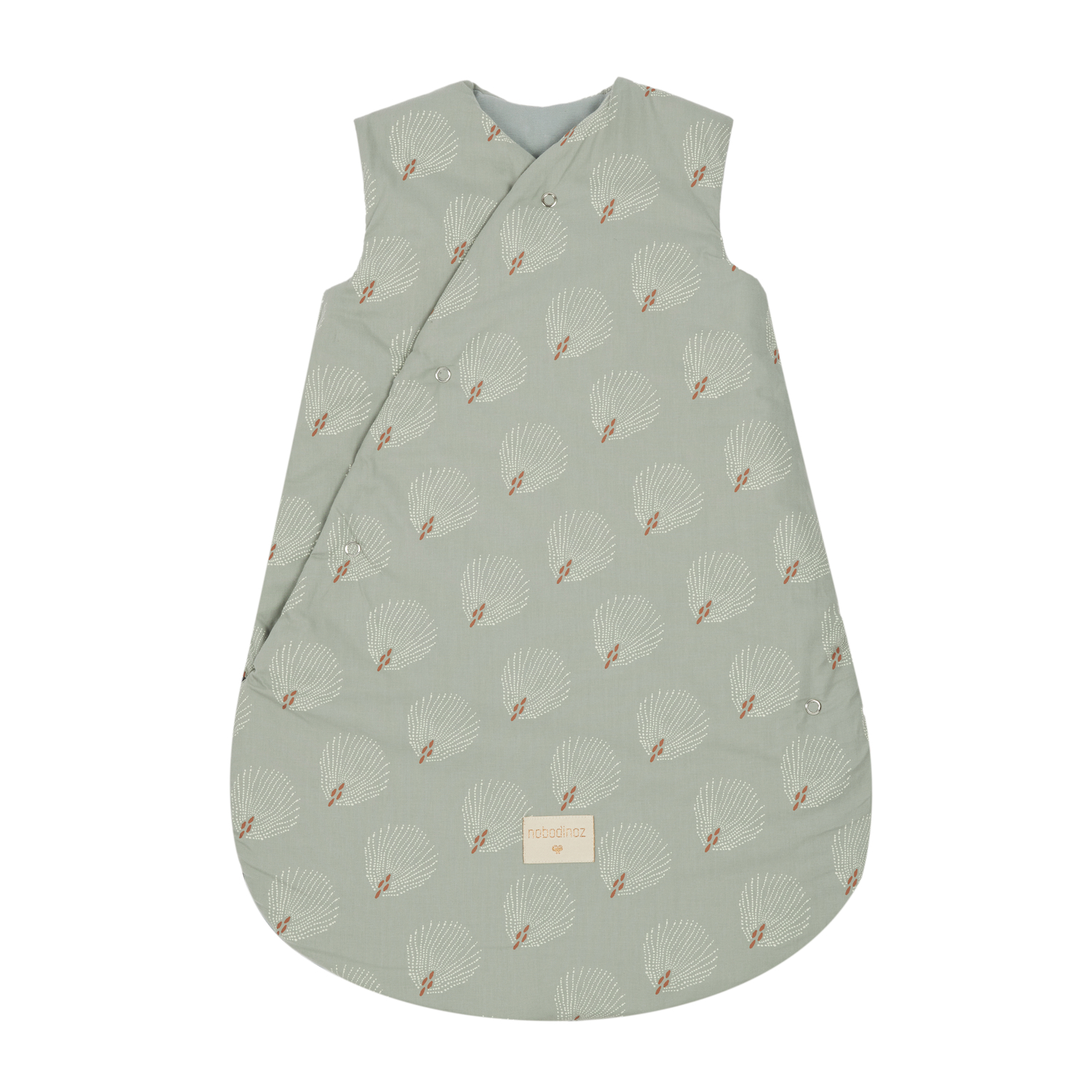 Gigoteuse d'hiver Snowy White Gatsby / Antique Green 6-18 mois Nobodinoz