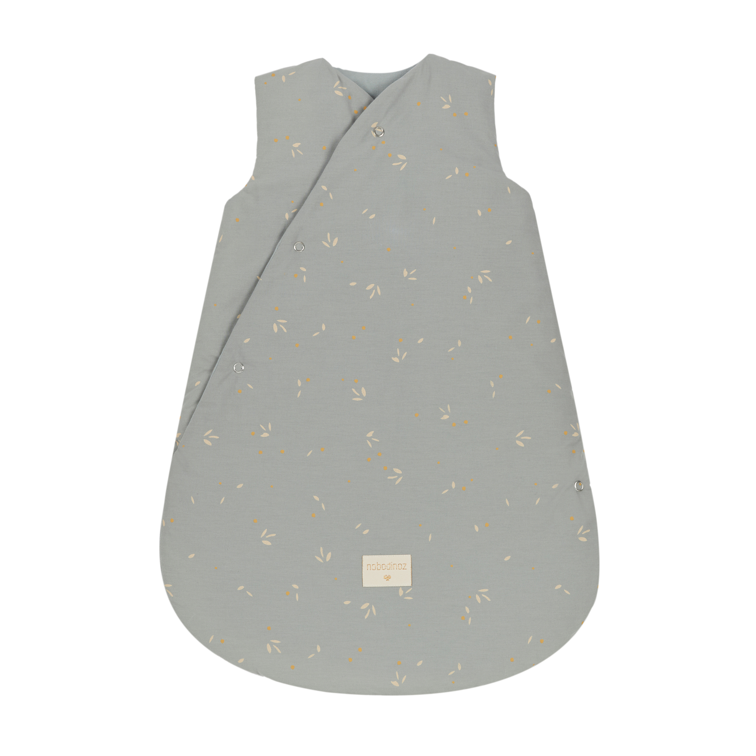 Gigoteuse d'hiver Snowy Willow Soft Blue 6-18 mois Nobodinoz