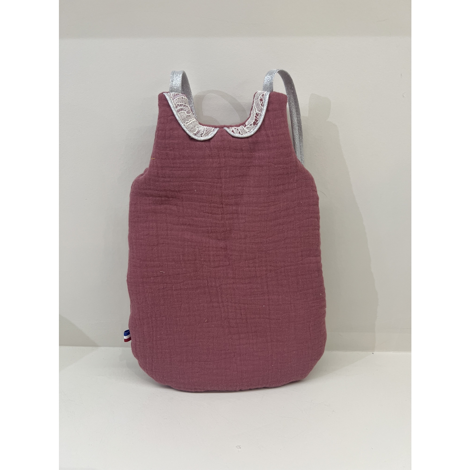 Gigoteuse pour poupée Col Claudine Rose Foncé ChoO