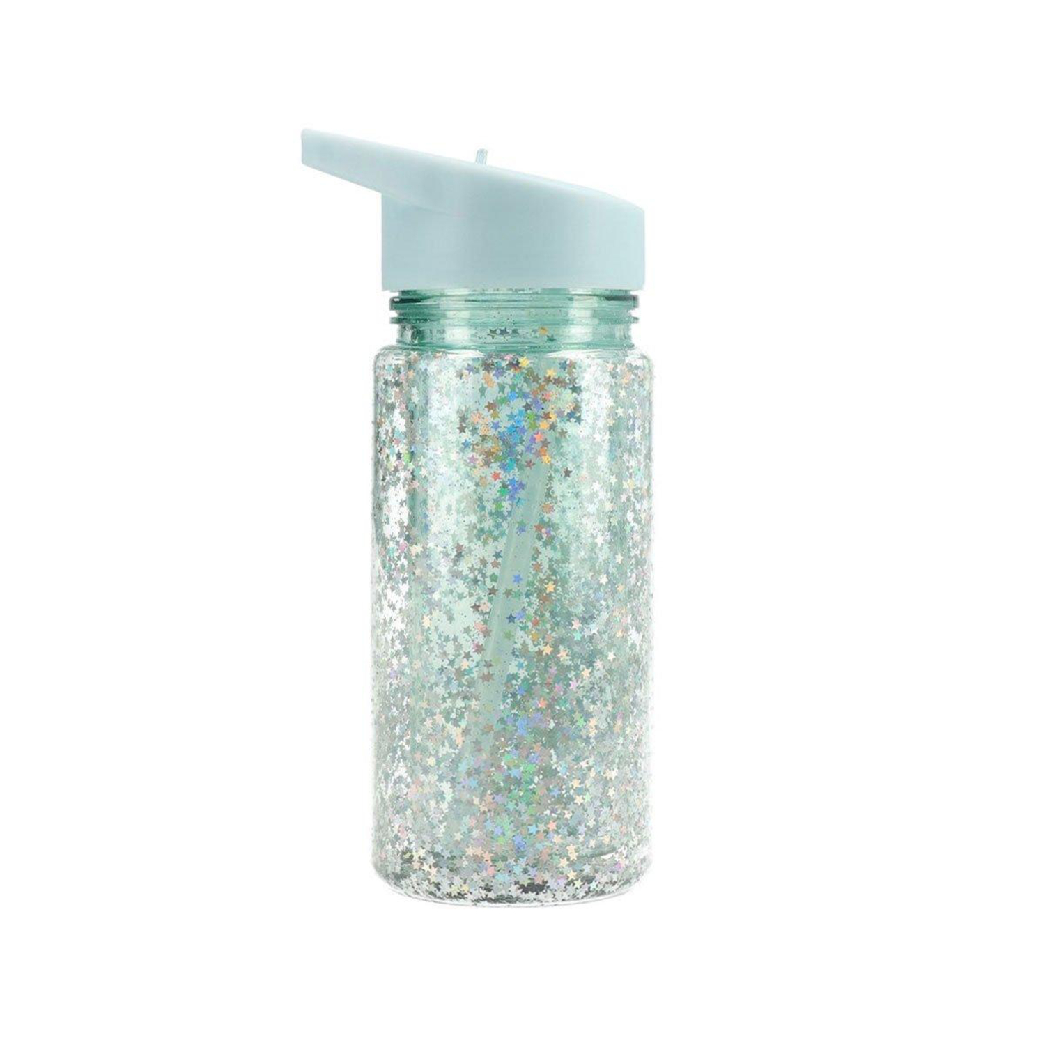 Gourde à paillettes Bleu Tutete