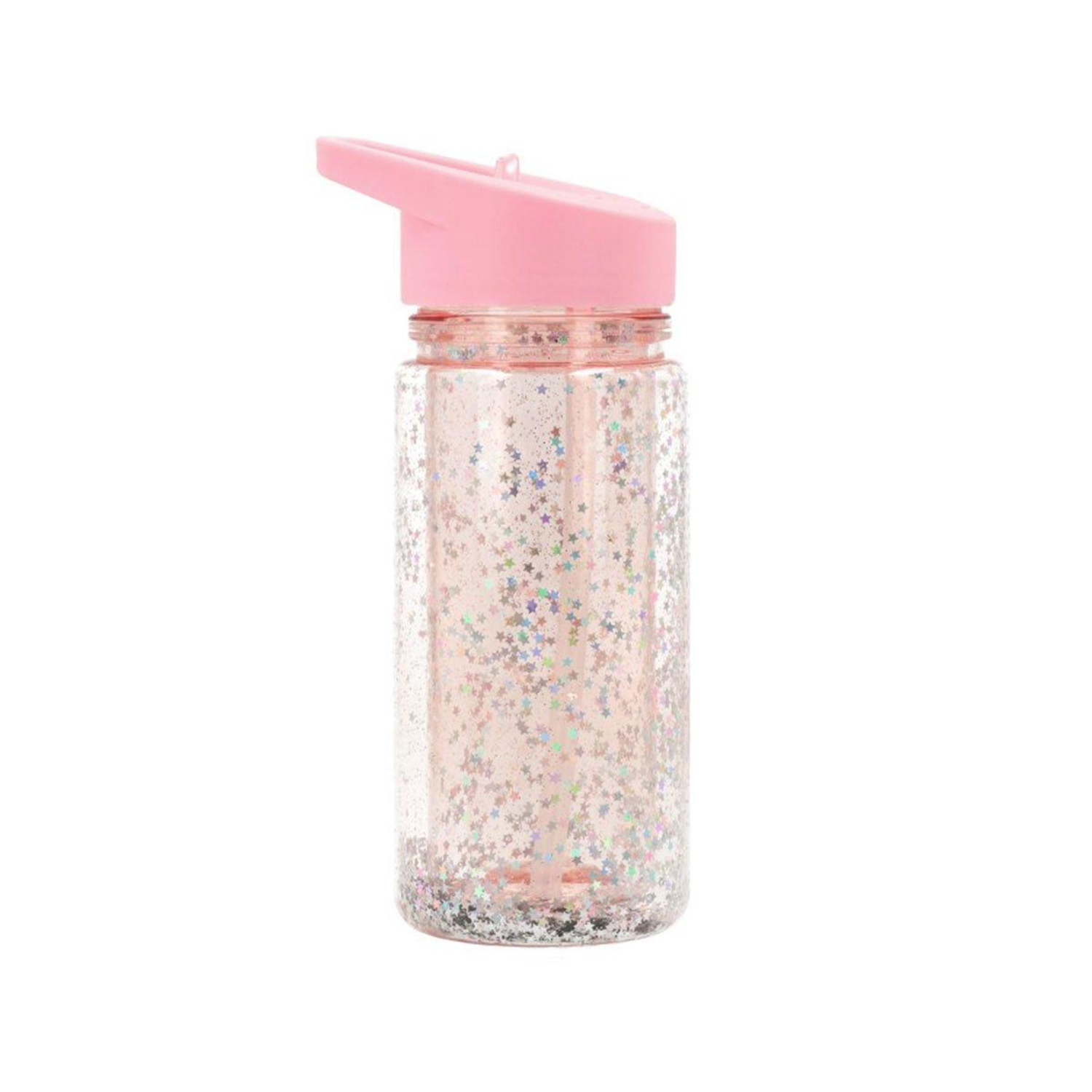 Gourde à paillettes Rose Clair Tutete
