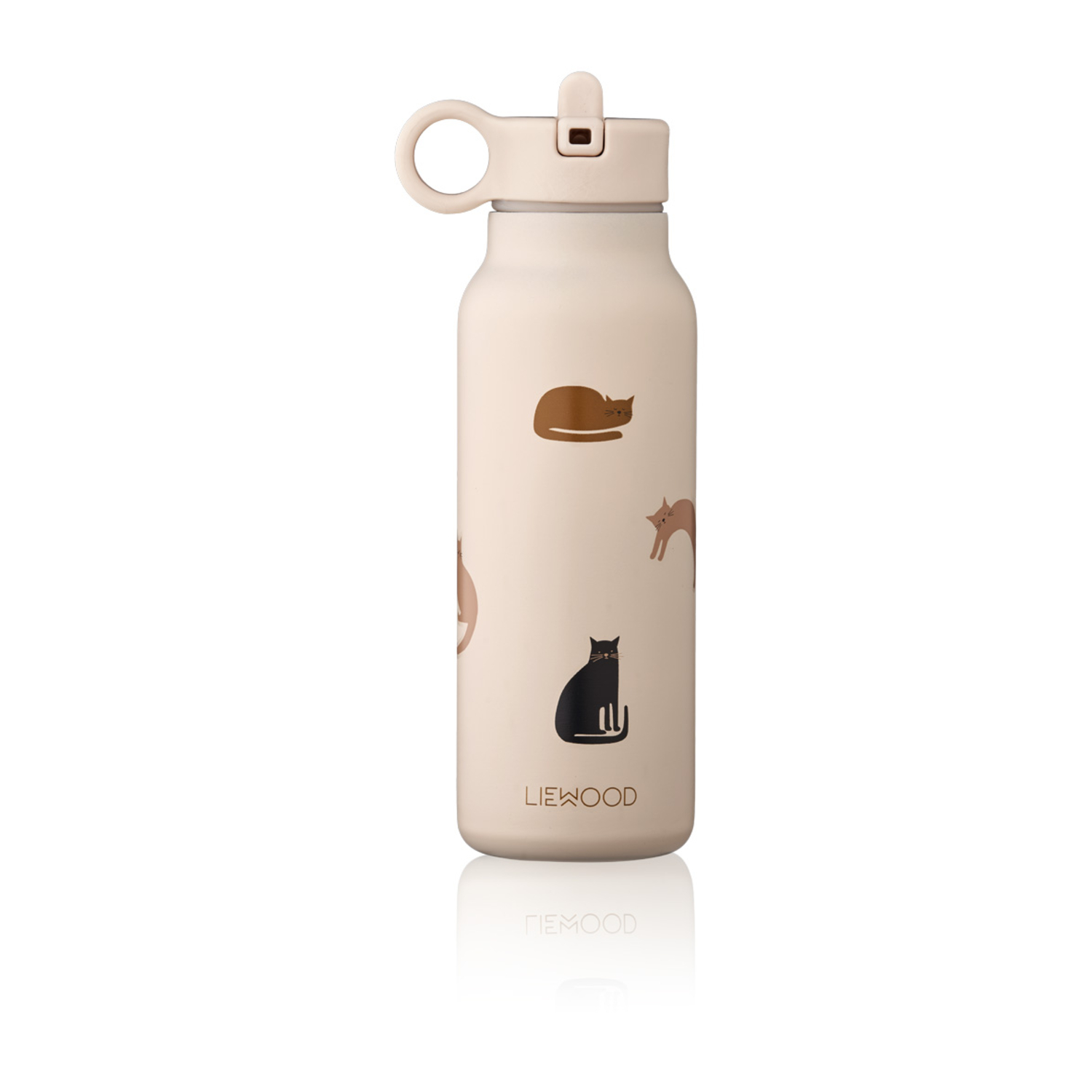 Gourde Thermos Falk Miauw / Apple Blossom 350 ml Liewood