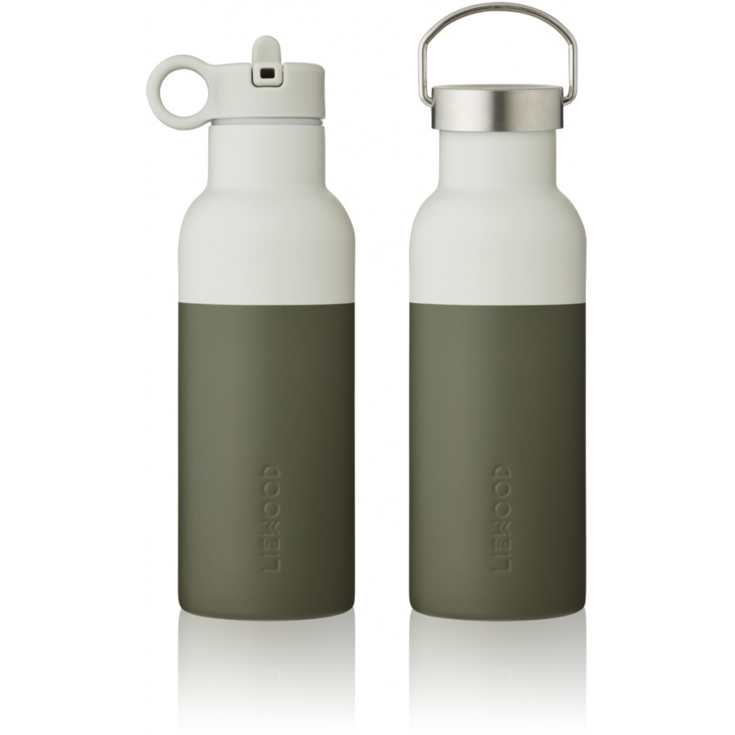 Gourde Thermos Neo Hunter Green / Dove Blue Mix (500 ml) Liewood