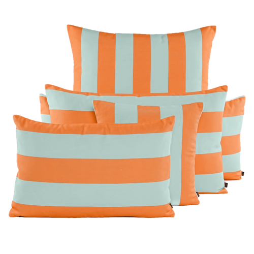 Haomy Coussin d'extérieur Biarritz Paprika
